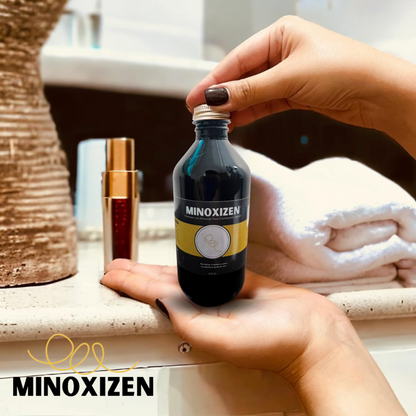 Minoxizen - Shampoo con Minoxidil, Biotina & Bergamota